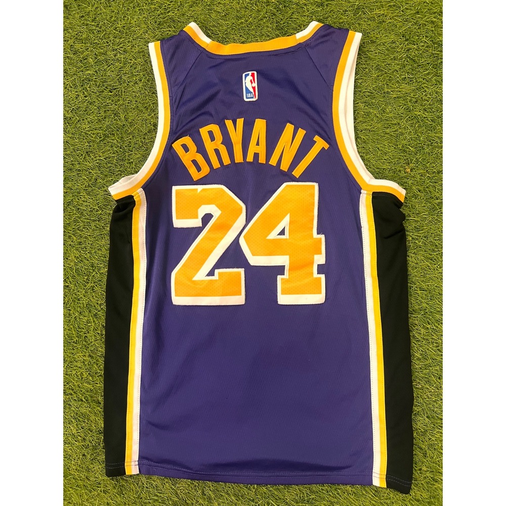 Nike Kobe Bryant Los‎ Angeles Lakers 24 Swingman Jersey Purple Mens 44 Medium